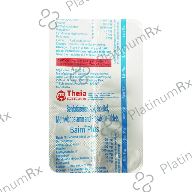 B Aim Plus Tablet 10s