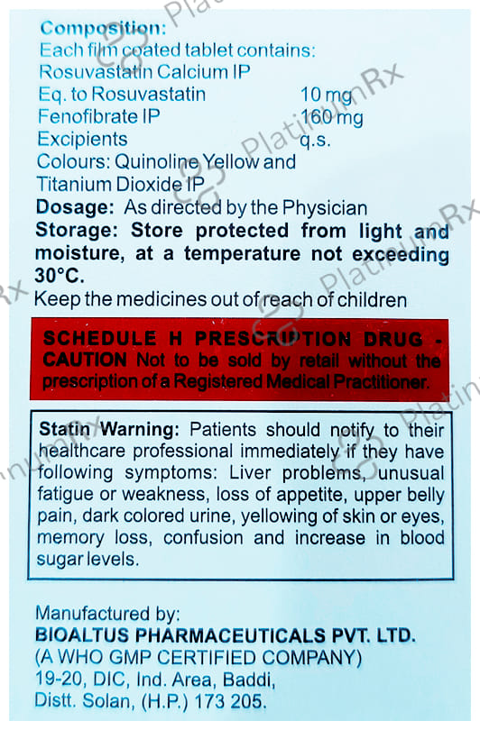 Rospire F 160/10mg Tablet 15s
