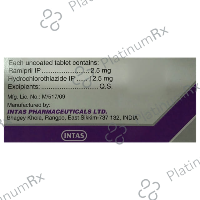 Zorem HT 12.5/2.5mg Tablet 10s