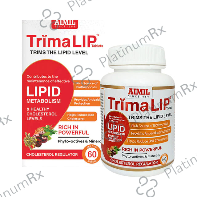 Aimil Trimalip Cholesterol Regulator Capsule 60s
