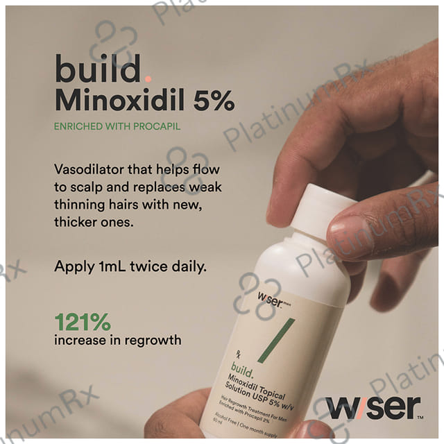 Wiser Build Hair Fall + Regrow Kit 1s