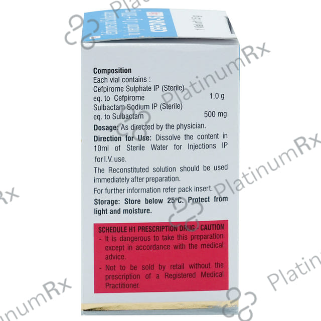Ceforf S 1.5gm Injection
