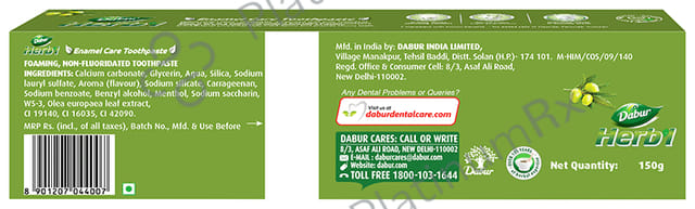 Dabur Enamel Care Olive Herbal Toothpaste
