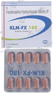 KLM FX 180mg Tablet 10s