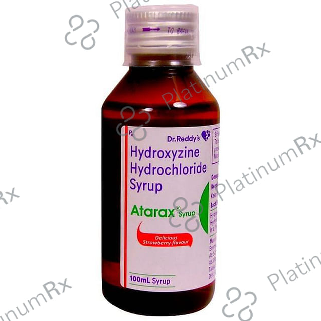 Atarax Syrup Delicious Strawberry