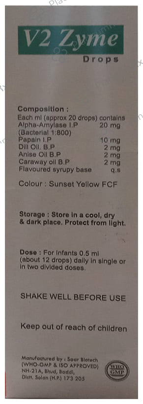 V2 Zyme Oral Drops