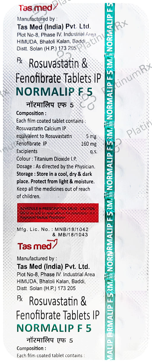 Normalip F 5 Tablet 10s