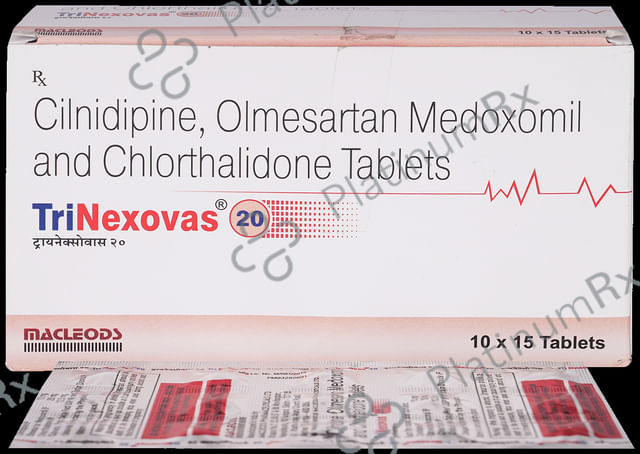Trinexovas 20mg Tablet 15s