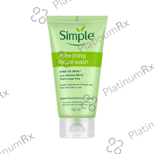Simple Refreshing Facial Face Wash