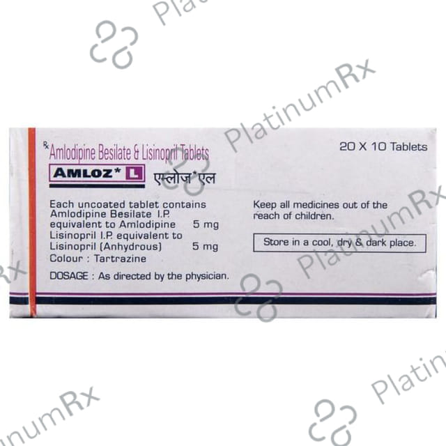 Amloz L 5/5mg Tablet 10s