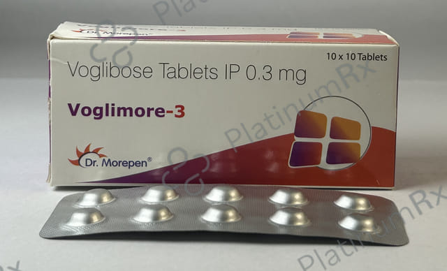 Voglimore 0.3mg Tablet 10s