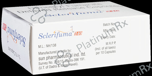 Sclerifuma 240mg DR Capsule 10s