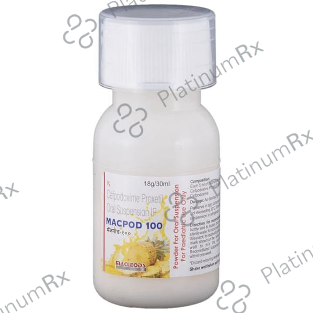 Macpod 100mg Powder For Oral Suspension 30ml