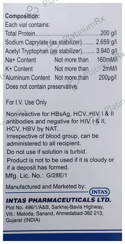 Albutas 20% Injection 100ml