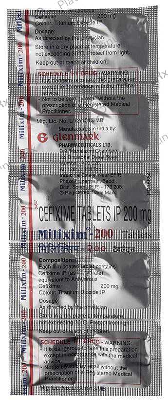 Milixim 200mg Tablet 10s