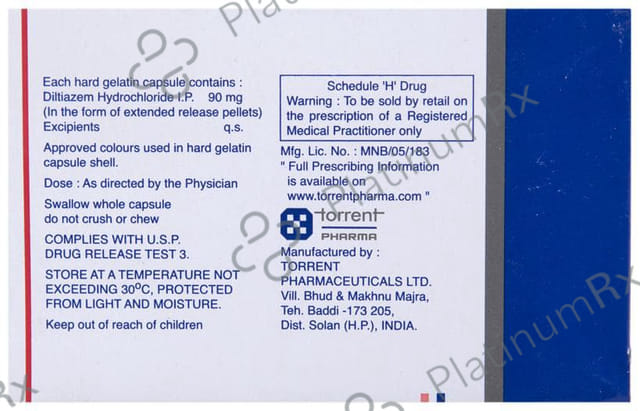 Dilzem CD 90mg Capsule 10s