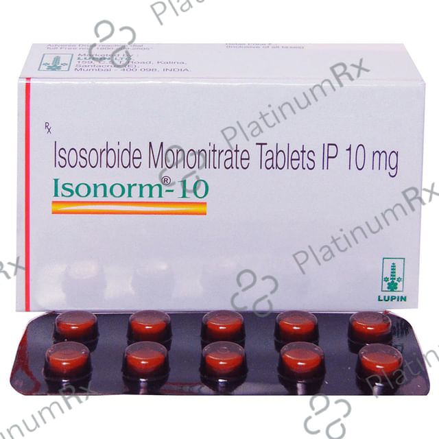 Isonorm 10mg Tablet 10s