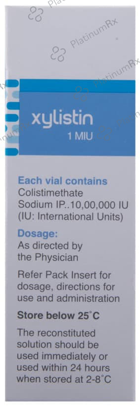 Xylistin 1MIU Injection 1s