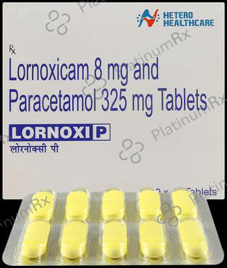 Lornoxi P 8/325mg Tablet 10s