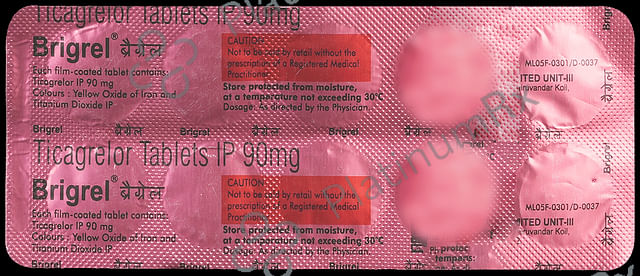 Brigrel 90mg Tablet 10s
