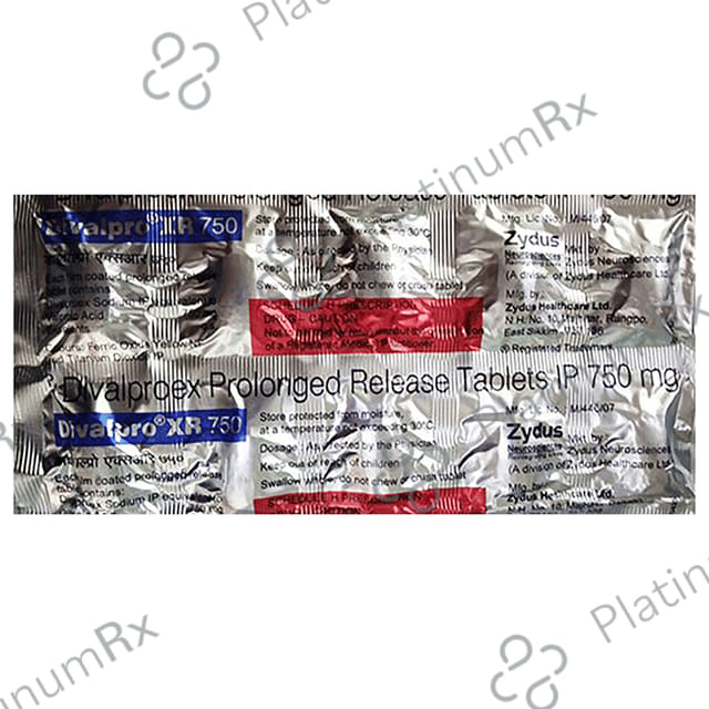 Divalpro 750mg Tablet 10s