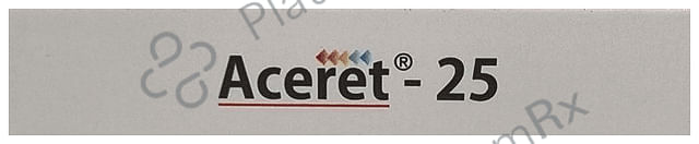 Aceret 25mg Capsule 10s