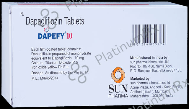 Dapefy 10mg Tablet 14s