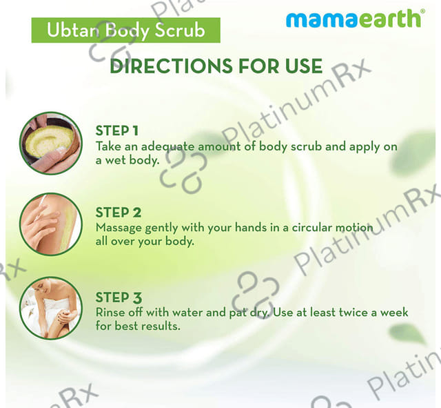 Mamaearth Ubtan Body Scrub