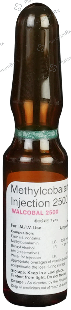 Walcobal 2500mcg Injection 1ml