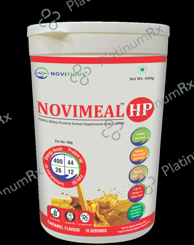 Novimeal HP Powder Caramel Flavour 400gm