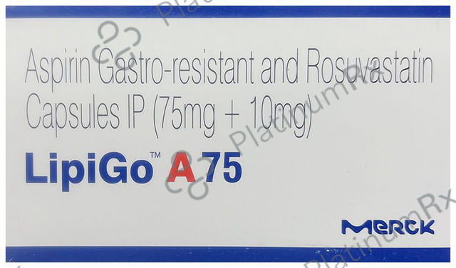 Lipigo A 10/75mg Capsule 10s