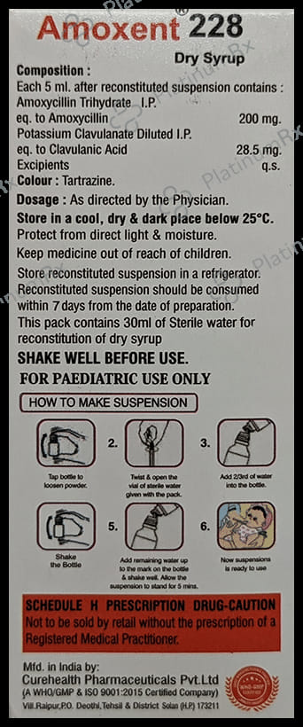 Amoxent 228 Dry Syrup