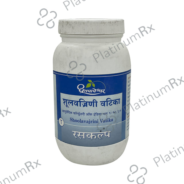Dhootapapeshwar Shoolavajrini Vatika 1000 tablets