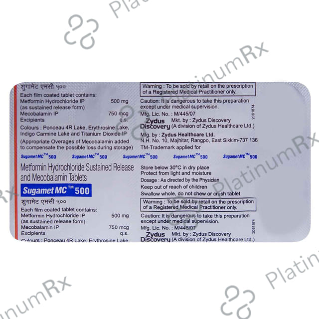 Sugamet V 0.3 Tablet