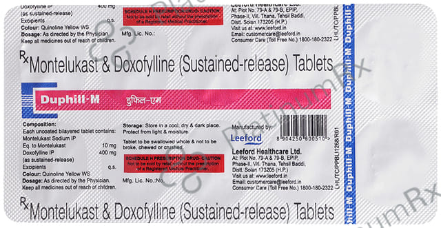 Duphill M 400/10mg Tablet SR 10s