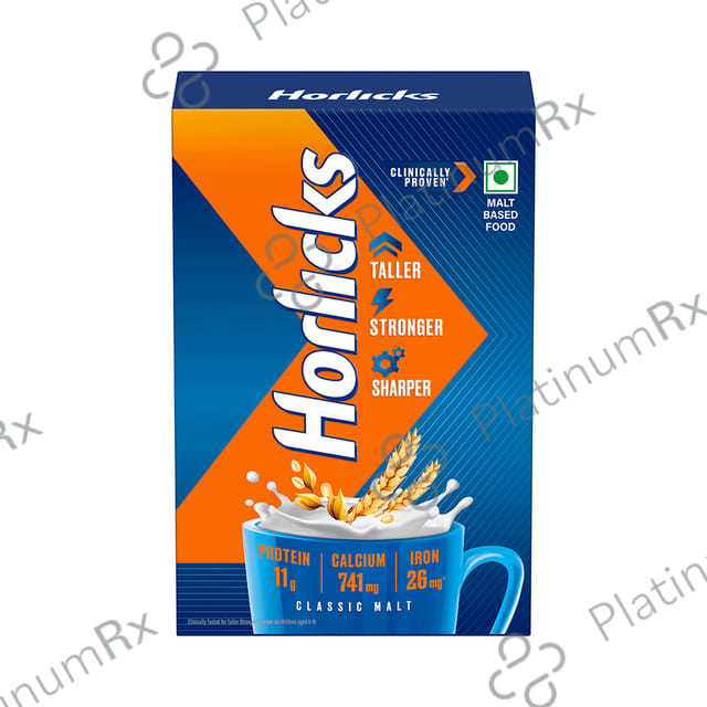 Horlicks Drink - Powder with Zinc, Vitamin C & D - Flavour Classic Malt 1 kg