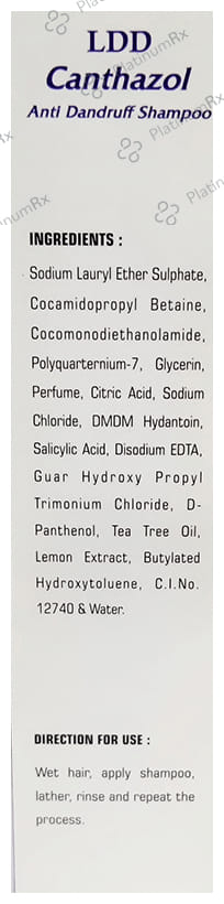 LDD Canthazol Anti Dandruff Shampoo