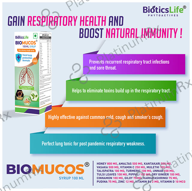 BioticsLife Biomucos Syrup
