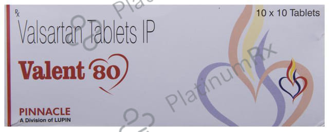 Valent 80mg Tablet 10s