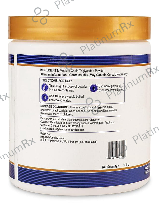 Pentasure MCT Jar Powder 100gm