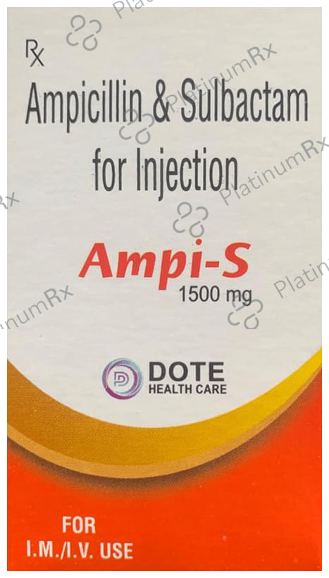 Ampi-S 1500mg Injection