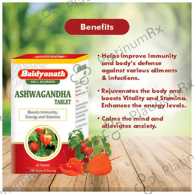 Baidyanath (Nagpur) Ashwagandha Tablet 60s