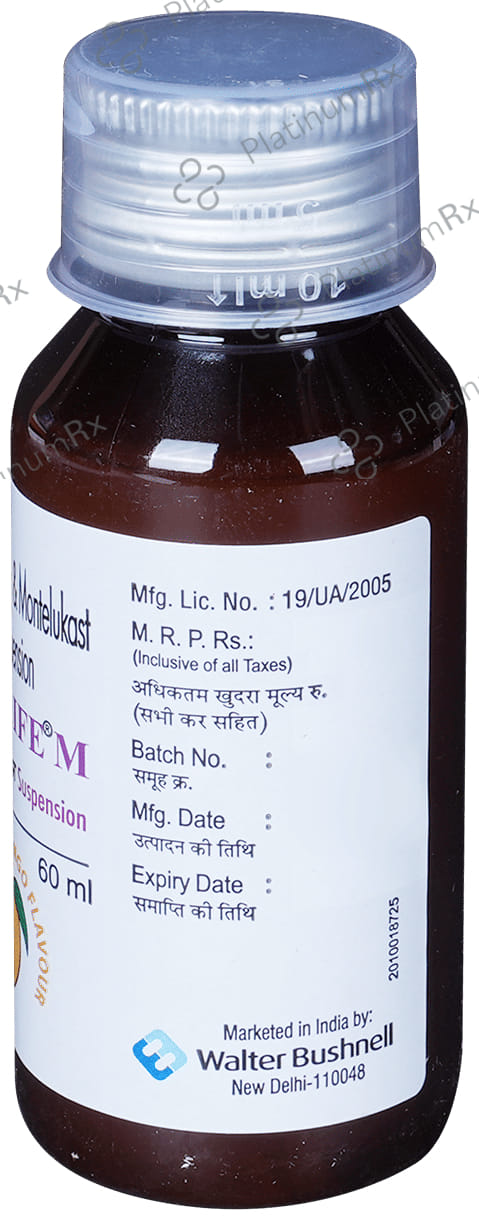 Bilalife M 10/4mg Oral Suspension Delicious Mango 60ml