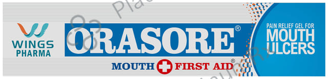 Orasore Mouth Ulcer Relief Oral Dental Gel 12gm
