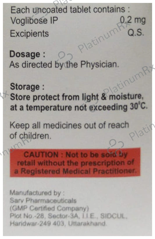 Vglos 0.2mg Tablet
