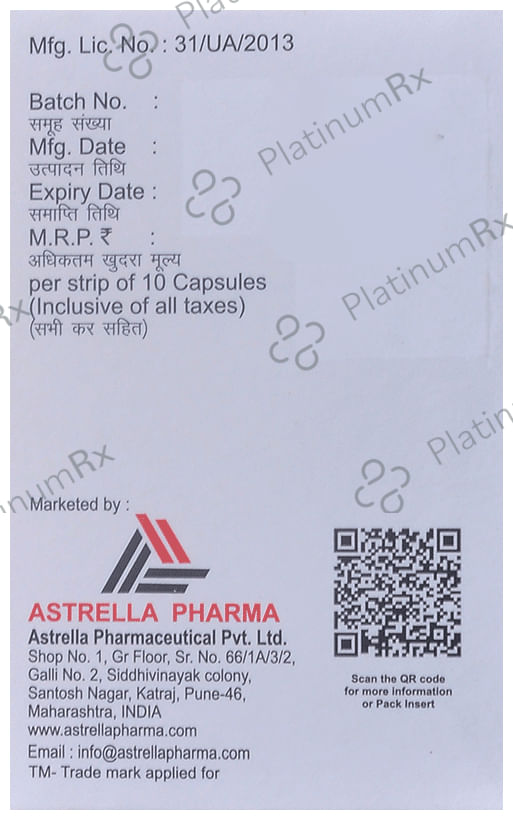 Astaspaz Capsule SR 10s
