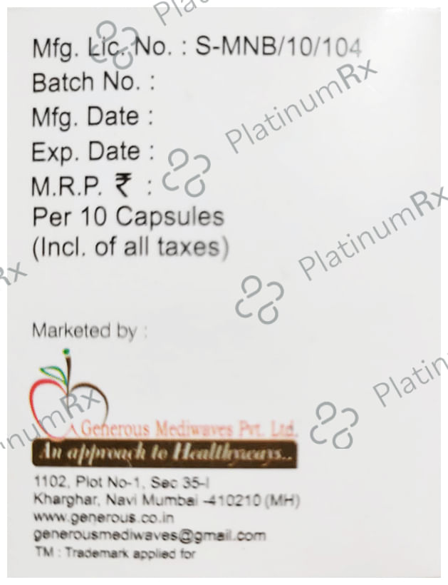 Znsomed 100mg Capsule 10s