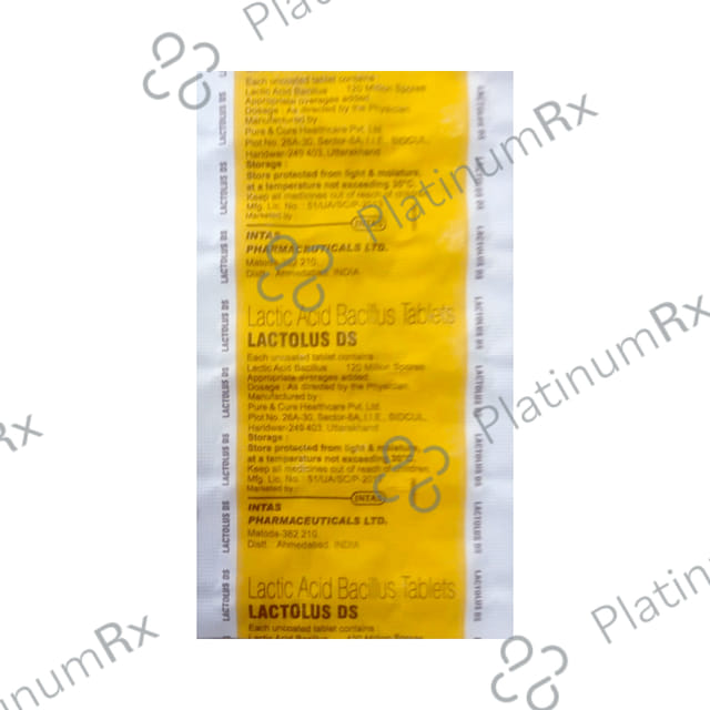 Lactolus DS 120M Tablet 15s