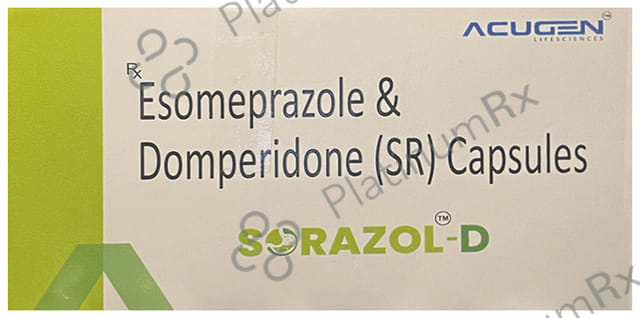 Sorazol D 30/40mg Capsule SR 10s