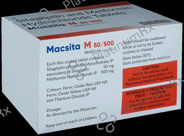 Macsita M 50/500mg Tablet 10s